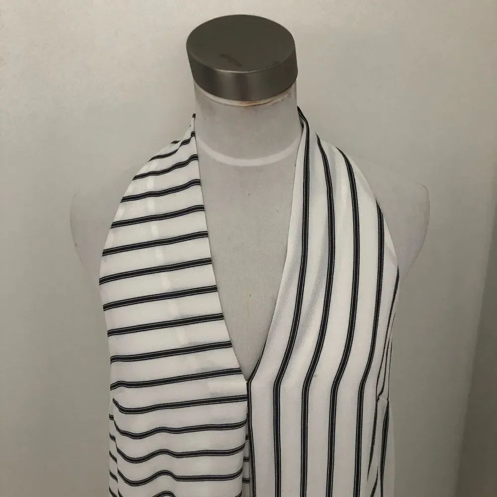 HYFVE striped flowy A line mini dress S - Picture 3 of 9